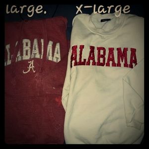 Alabama university sweatshirts